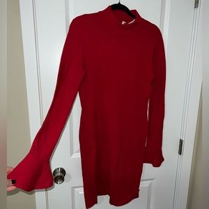 MICHAEL KORS Bell-Sleeve Dress NWT